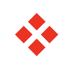 Rotes Kreuz-Quadrat-Symbol